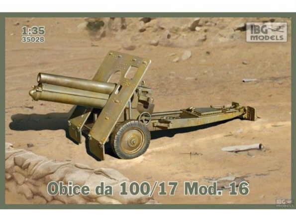 IBG maquette militaire 35028 OBICE DA 100/17 Mod. 16 ARMEE ITALIENNE 1939/1943 1/35