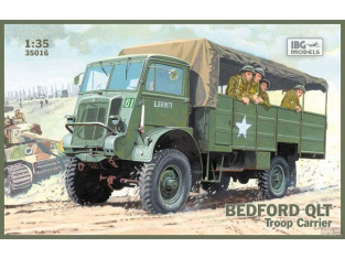 IBG maquette militaire 35016 BEDFORD QLT CAMION BRITANNIQUE DE TRANSPORT DE TROUPES 1/35