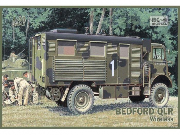 IBG maquette militaire 35017 BEDFORD QLR Wireless 1/35