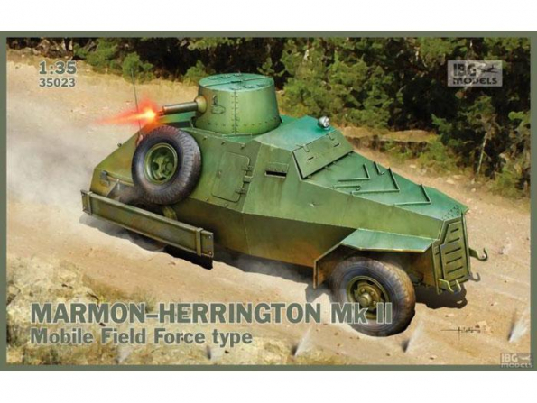 IBG maquette militaire 35023 MARMON-HERRINGTON Mk.II Véhicule Blindé De Reconnaissance 1/35