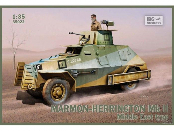 IBG maquette militaire 35022 MARMON-HERRINGTON Mk.II Moyen-Orient 1/35