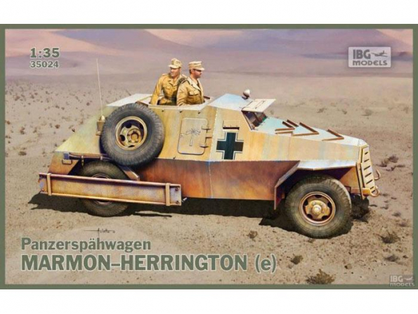 IBG maquette militaire 35024 PANZERSPÄHWAGEN MARMON-HERRINGTON (E) AFRIKA-KORPS 1/35