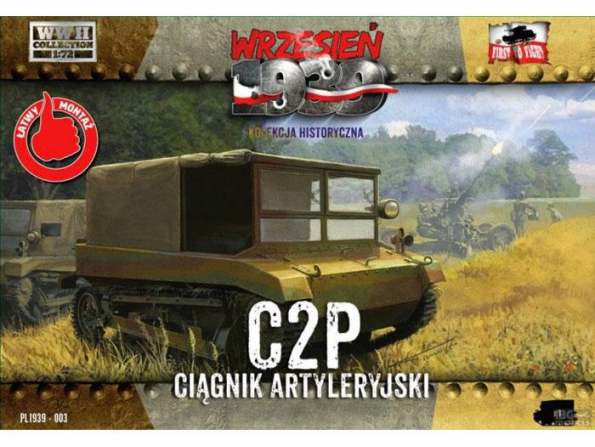 IBG maquette militaire pl003 C2P VEHICULE CHENILLE POLONAIS 1/72