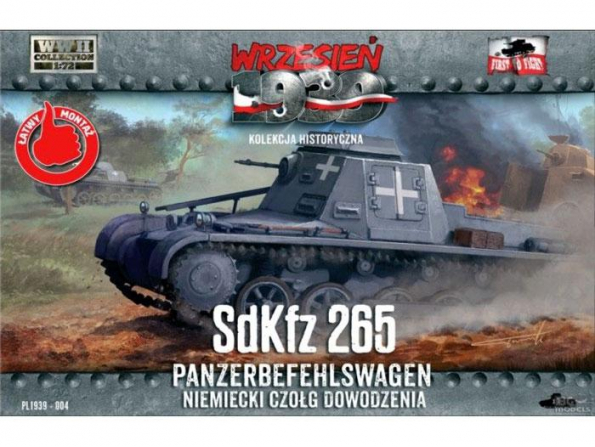 IBG maquette militaire pl004 SdKfz 265 PANZERBEFHELSWAGEN 1/72