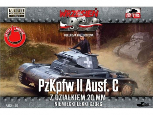 IBG maquette militaire pl010 PzKpfw II Ausf. C 1/72