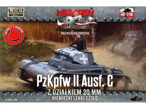 IBG maquette militaire pl010 PzKpfw II Ausf. C 1/72