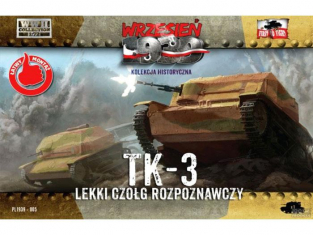 IBG maquette militaire pl005 TK-3 TANKETTE POLONAISE 1/72