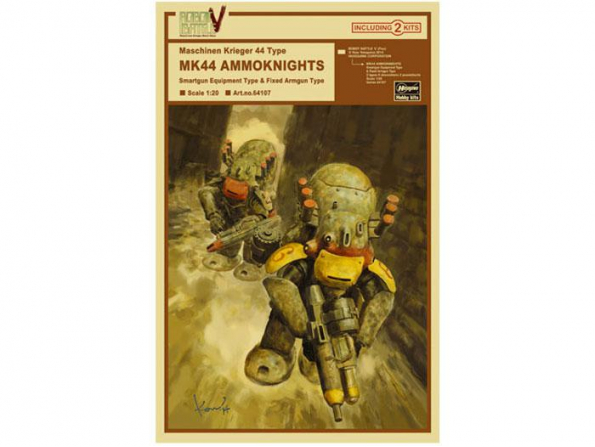 Hasegawa maquette espace 64107 Robot Battle V MK44 1/20