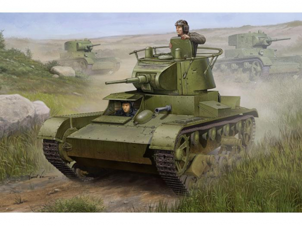 hobby Boss maquettes militaire 82497 T-26 char léger d'accompagnement d'infanterie 1/35