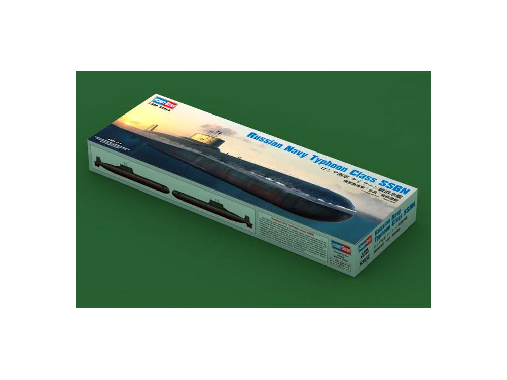 Hobby Boss – Modello In Scala Del Sottomarino USS SSN-688 Los Angeles (1:700) – Kit Di Montaggio Per Modellismo