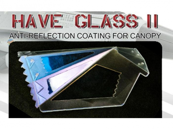 AVF Club accessoire avion av32005 revêtement anti-reflet Pour Verrière F-117A 1/32