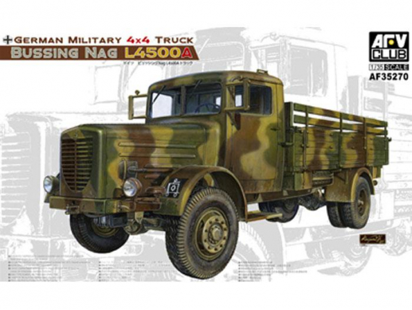 AVF Club maquette militaire 35270 CAMION ALLEMAND 4x4 BUSSING NAG L4500A 1/35