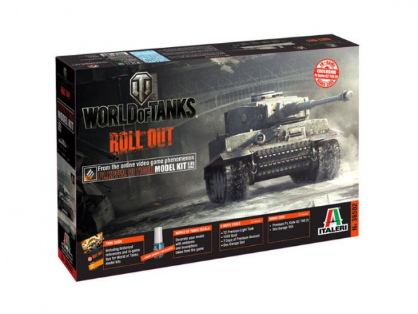 ITALERI maquette militaire 36502 Tiger I World of Tanks 1/35