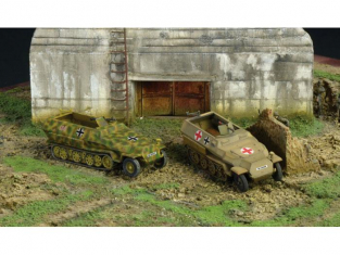 Italeri maquettes militaire 7516 Sd.Kfz.251/1 Ausf.D (x2) 1/72