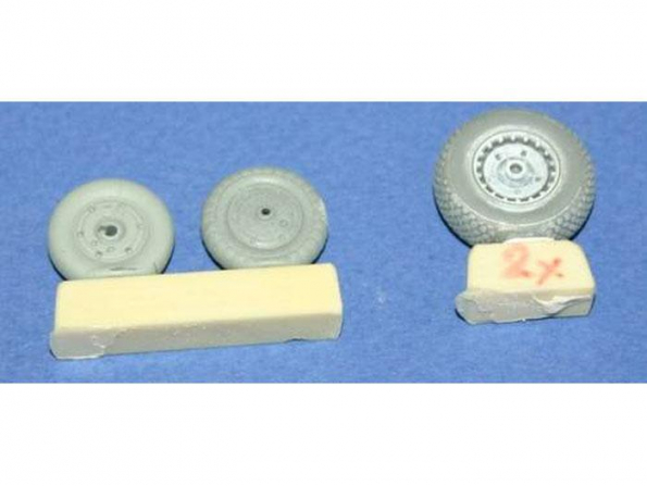 CMK kit d'amelioration Q48015 SET DE ROUES Pour MESSERSCHMITT Me 262 A/B 1/48