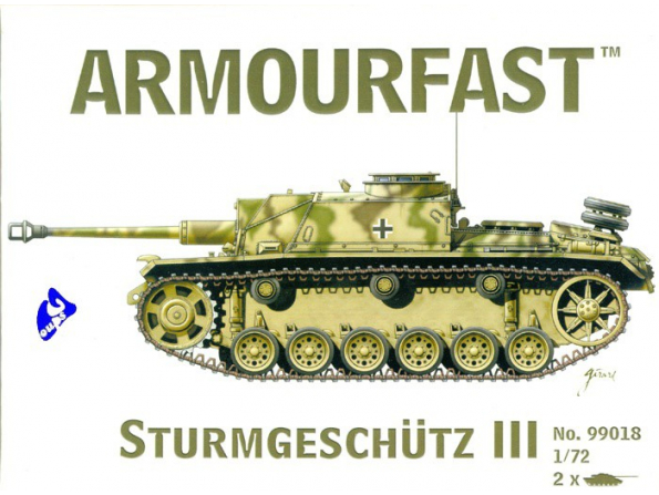 Armourfast maquette militaire 99018 Sturmgeschûtz III 1/72