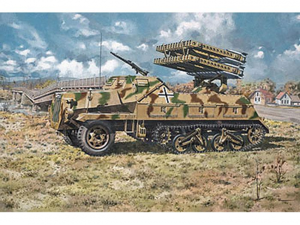 Roden maquette militaire 714 Sd.Kfz.4/1 PANZERWERFER 42 (Fin De Production) 1/72