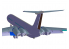 Zvezda maquette avion 7013 Iliouchine Il-62M 1/144