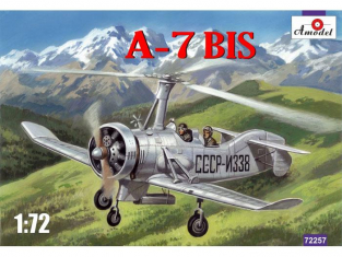 Amodel maquette militaire 72257 KAMOV A-7bis AUTOGIRE SOVIETIQUE 1/72