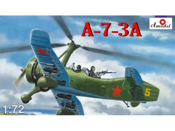 Amodel maquette avion 72289 A-7-3A AUTOGIRE SOVIETIQUE 1/72