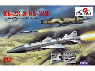 Amodel maquette avion 72288 KH-28 & KH-28E- MISSILES AIR 1/72