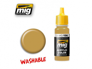 MIG peinture authentique 106 Sable Washable RAL 8020