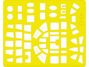 Eduard Express Mask EX134 B-25B Accurate Miniatures 1/48