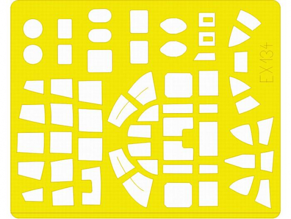 Eduard Express Mask EX134 B-25B Accurate Miniatures 1/48