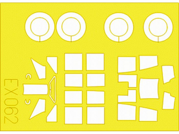 Eduard Express Mask EX062 A6M2 Zero / Rufe Hasegawa 1/48