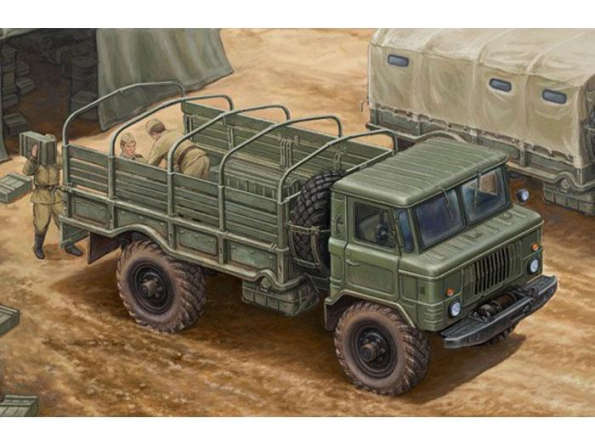 Trumpeter maquette militaire 01016 CAMION LEGER SOVIETIQUE GAZ-66 1/35