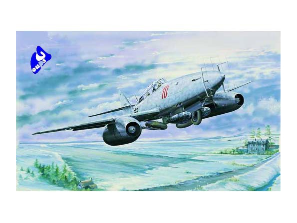 Trumpeter maquette avion 02237 MESSERSCHMITT Me 262 B-1a/U1 1/32