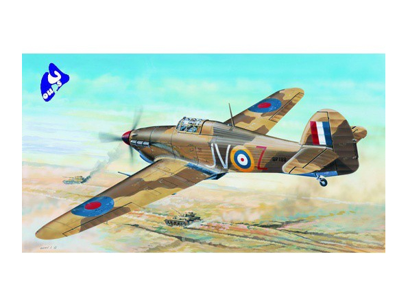 TRUMPETER maquette avion 02417 HAWKER HURRICANE Mk. IID 1/24