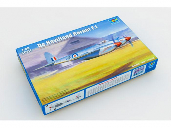 Trumpeter maquette avion 02893 DE HAVILLAND "HORNET" F.1 1/48