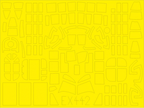 Eduard Express Mask EX442 DB-3/II-4 Xutong Model 1/48