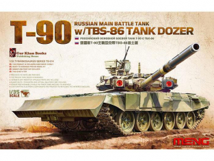 Meng maquette militaire TS-014 T-90 Avec LAME Type TBS-86 1/35