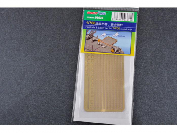 Trumpeter photo-decoupe 06635 RAMBARDES ET FILETS DE PROTECTION Pour NAVIRES 1/350