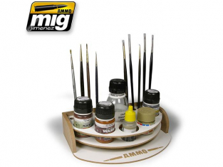 Mig Jimenez accessoire peinture 8002 Mini presentoir pour plan de travail