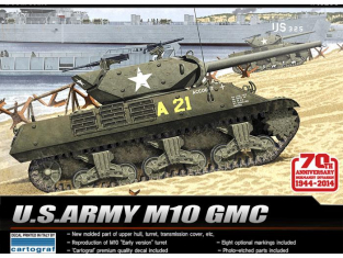 Academy maquette militaire 13288 US ARMY M10 GMC 1/35