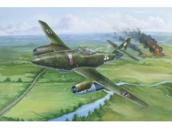 Hobby Boss maquettes avions 80370 Me 262 A-1a/U1 1/48