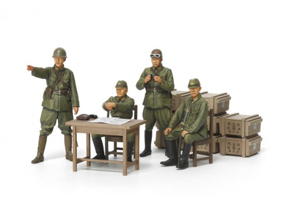 Tamiya maquette militaire 35341 Officiers Armée Japonaise 1/35