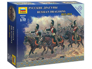 Zvezda maquette historique 6811 Dragons Russes 1/72