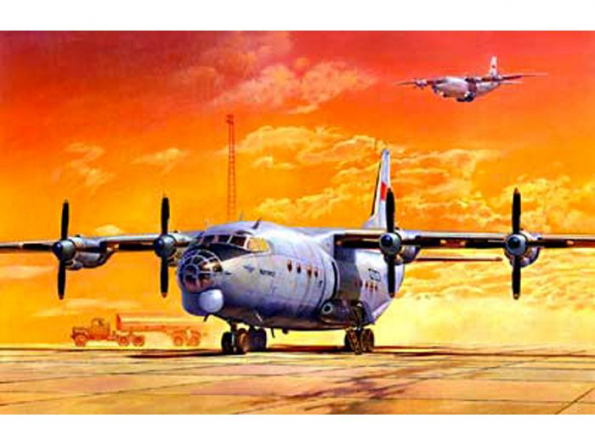 Roden maquette avion 042 ANTONOV AN-12 BK CUB 1/72