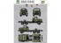 Takom maquette militaire 2019 TRANSPORT DE CHAR UKRAINIEN (Tracteur+Semi Remorque) KrAZ-6446 / ChMZAP-5247G 1/35