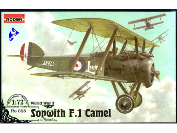 Roden maquettes avion 053 SOPWITH F.I. CAMEL 1/72