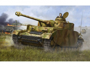 Trumpeter maquette militaire 00920 CHAR MOYEN ALLEMAND Pzkpfw IV Ausf.H- 1943 1/16