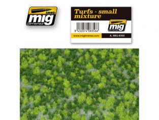 Mig Segment de paysage 8356 Petites touffes d'herbe mixte