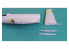 CMK kit resine 4214 Hawker sea hawk embout d&#039;aile pliant pour kit Trumpeter 1/48