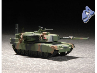 TRUMPETER maquette militaire 07276 CHAR LOURD US M1A1 ABRAMS 1/7