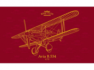 EDUARD maquette avion R0010 Avia B.534 Quattro combo Royal Class 1/72