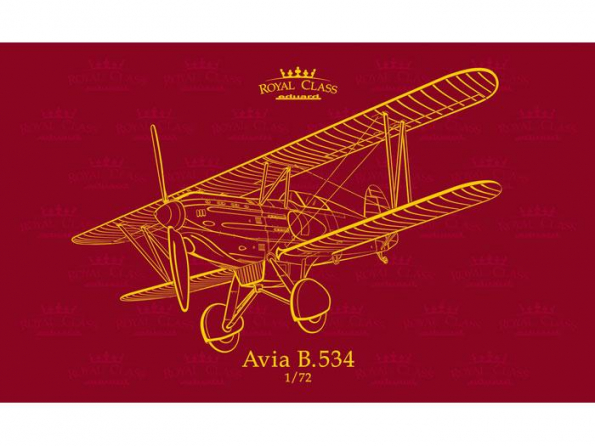 EDUARD maquette avion R0010 Avia B.534 Quattro combo Royal Class 1/72